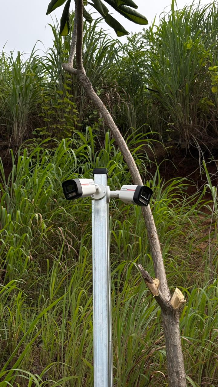 Instalación residencial - cámara exterior